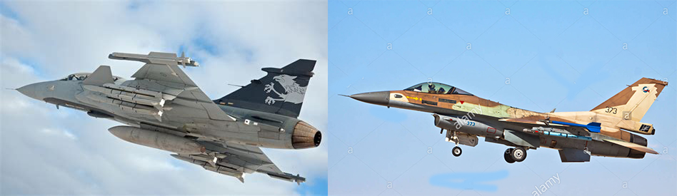 Trenutno pregledavate GRIPPEN C/D MS20 vs F-16CD Barak
