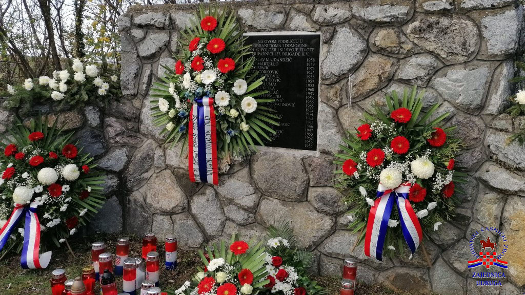 Trideset i prva obljetnica pogibije  pripadnika 127. brigade HV kod sela Kravljak