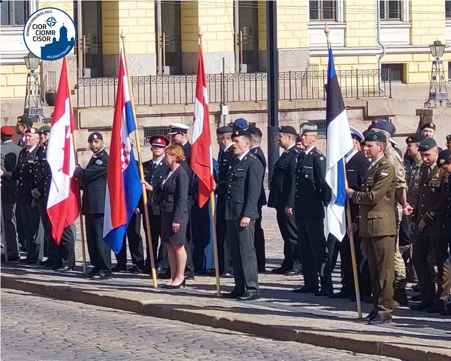 Ljetni kongres CIOR-a (Confédération Interalliée des Officiers de Réserve) Helsinki, Finska, 26. – 30. lipnja 2023. godine