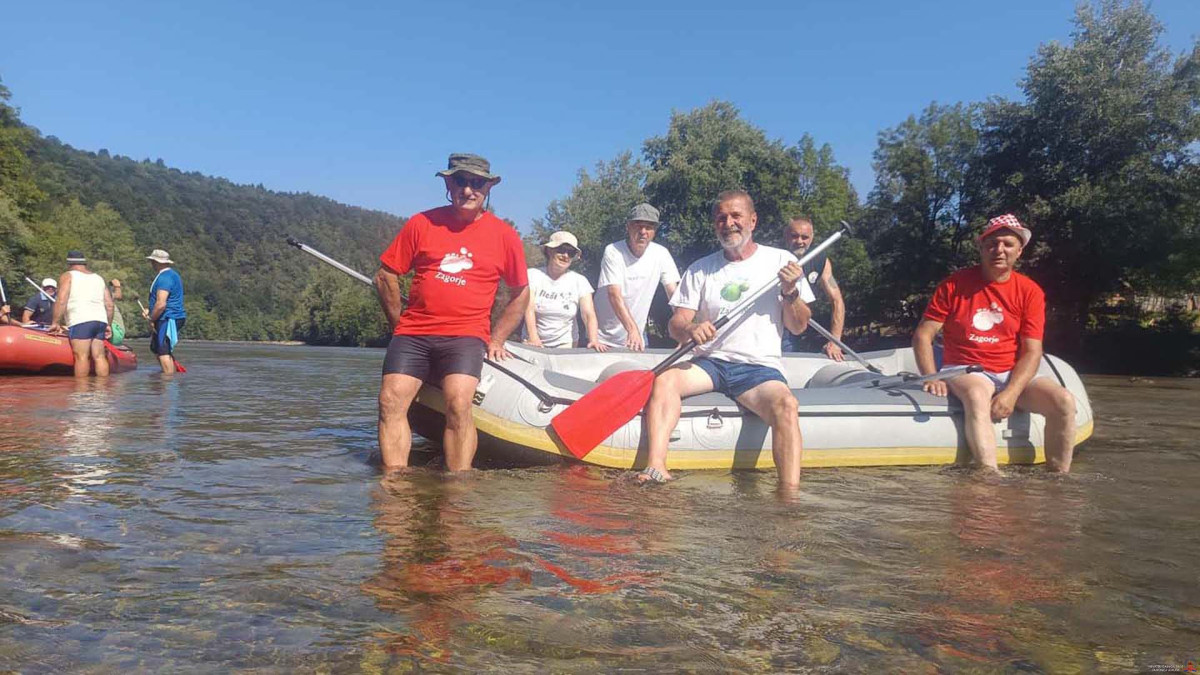 MEĐUNARODNI SPUST PO KUPI/KOLPI 2024.- ZAGORSKI VETERANI I OVOG LJETA NA KUPI/KOLPI