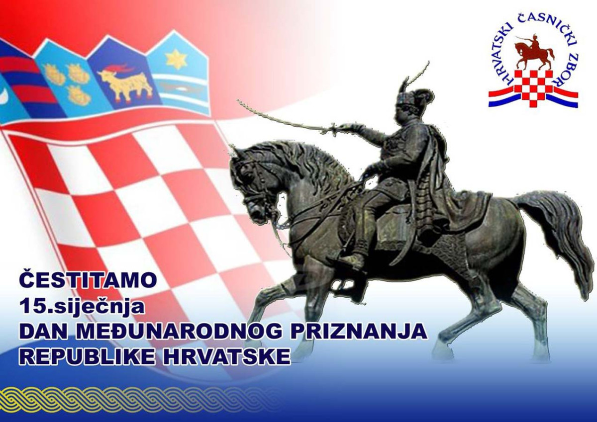 Čestitamo Dan međunarodnog priznanja Republike Hrvatske