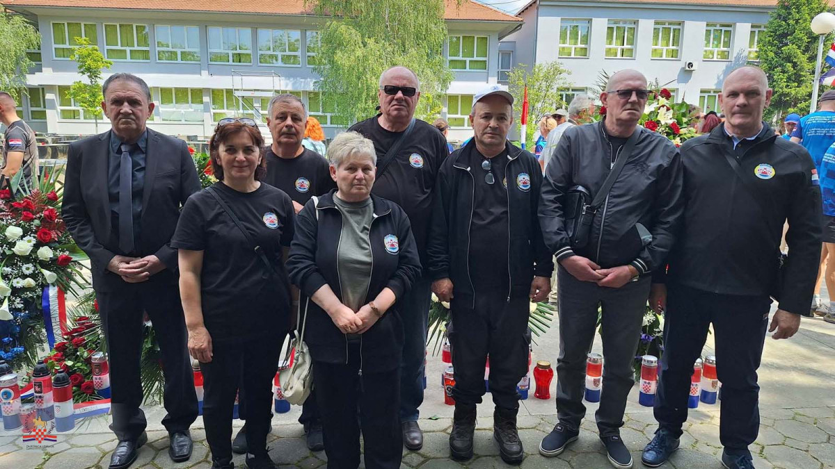 HČZ Slavonski Brod-Obilježavanje 30. obljetnice VRO Bljesak u Okučanima