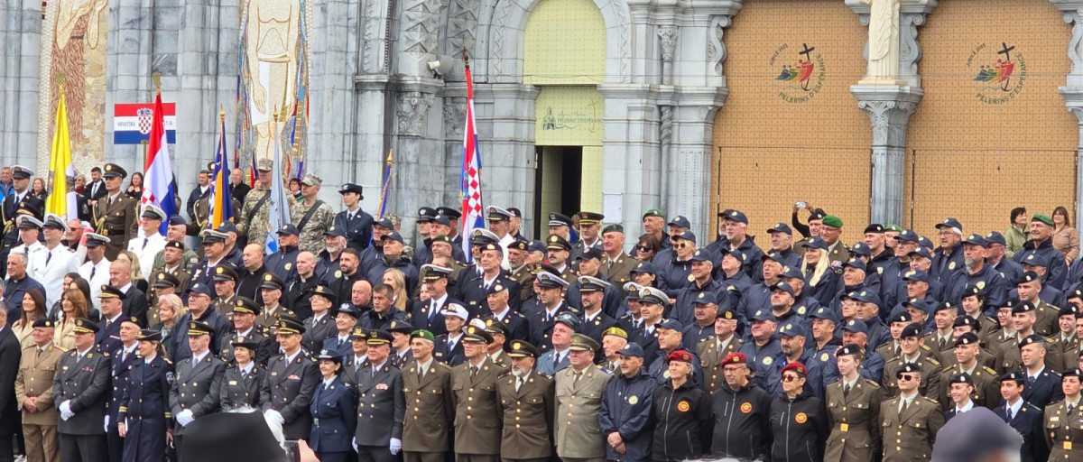 31. HODOČAŠĆE HRVATSKE VOJSKE, POLICIJE I BRANITELJA U LOURDES