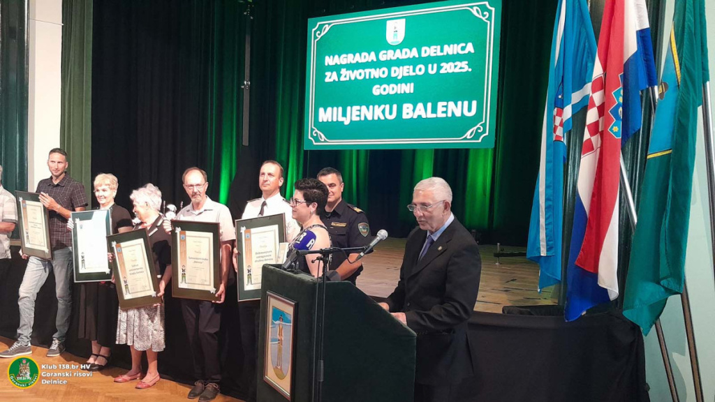 Generalu M.Balenu Nagrada Grada Delnica za životno djelo 240625 05