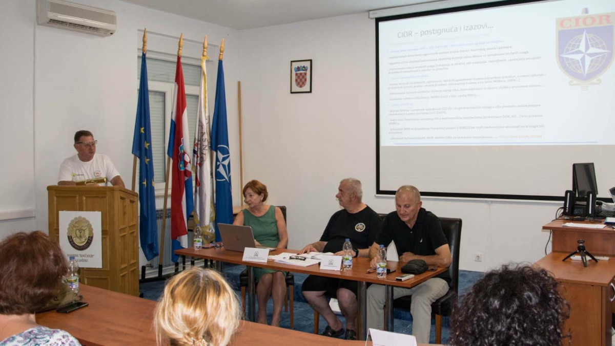 Predavanje : “Stručno-tematske rasprave tijekom aktivnosti međunarodnih časničkih asocijacija država Sjevernoatlantskog saveza”