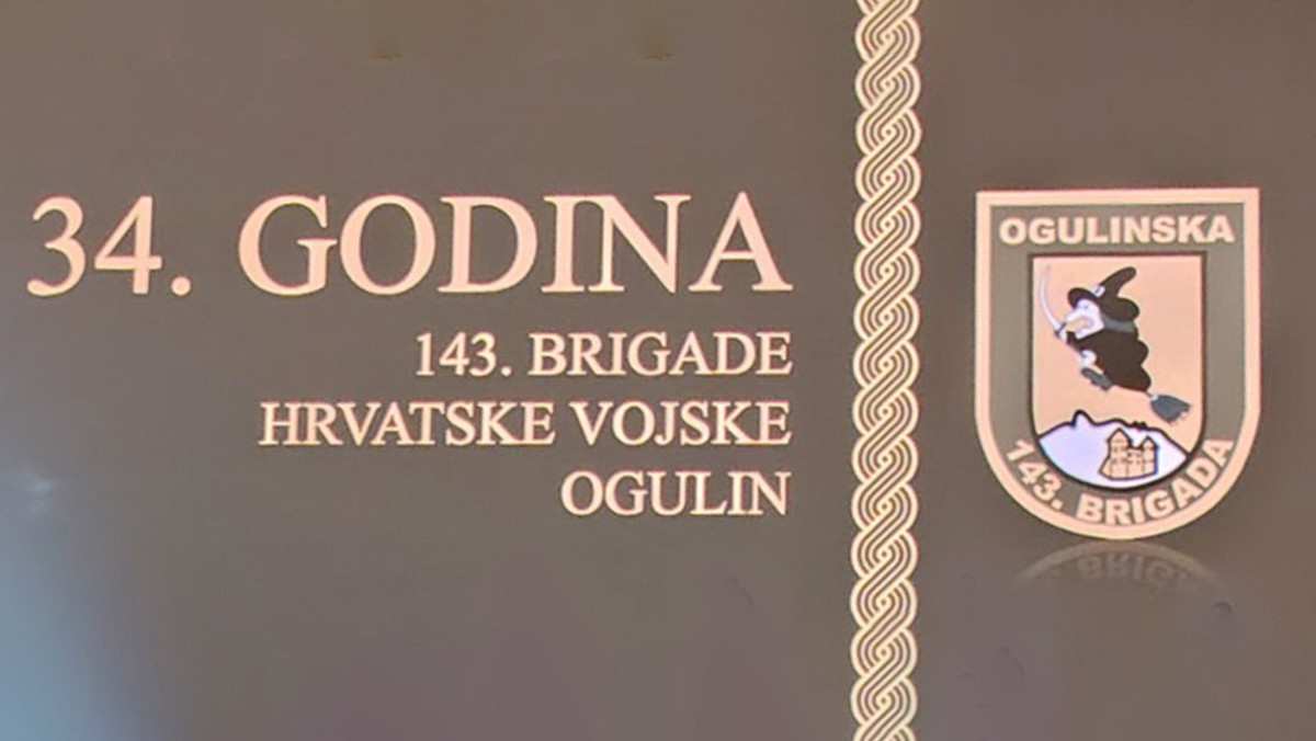 SVEČANO OBILJEŽENA 34. OBLJETNICA OSNUTKA 143.br HV OGULIN