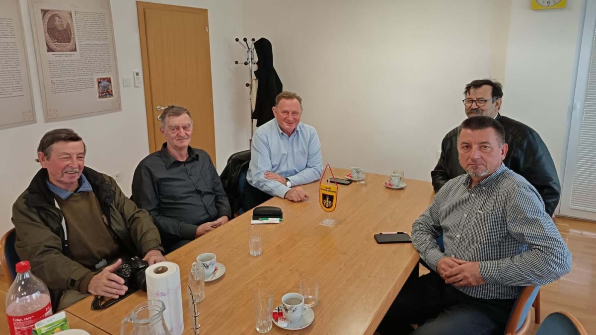 Radni sastankak načelnika Općine Sv. Petar Orehovec i predstavnikaHrvatskog časničkog zbora Sveti Petar Orehovec